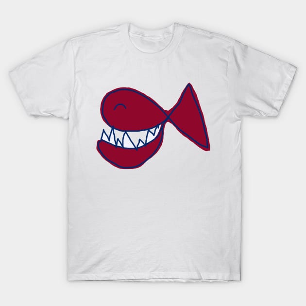 SMILING FISH T-Shirt by NYWA-ART-PROJECT